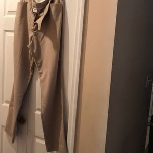 Beige dress pants